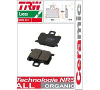 2 Plaquettes frein Avant TRW Lucas Organic MCB521 Yamaha RD 350 LC (4L0) 81-83