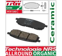 TRW MCB549 Plaquettes de frein
