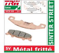 2 Plaquettes frein Avant TRW MCB569 SV Street Kawasaki GPZ 500 S EX500A 87-93