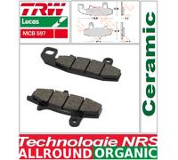 Jeu de plaquettes de frein TRW MCB597