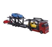 2-Play transporteur de voitures moulé sous pression avec 3 voitures de 26 cm multicolores G