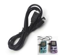 2 Player Link Câble Connect Cord, Câble de Liaison 2 Joueurs Remplacement Compatible avec Nin-tendo Game-boy Advance/Game-boy Advance SP Consoles Fil de Connexion pour 2 Joueurs, 1,2 m, Noir