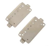 2 Plques Base Pickup Humbucker 50mm et 52mm(52MM BRIDGE x 2pcs) | Pour guitare électrique, dimensions précises 50mm et 52mm, matériau pour durable et résistant