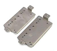 2 Plques Base Pickup Humbucker 50mm et 52mm(Each one) | Pour guitare électrique, dimensions précises 50mm et 52mm, matériau pour durable et résistant