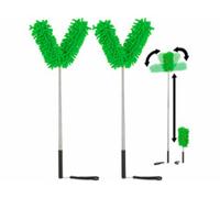 2 plumeaux télescopiques avec 2 têtes Sichler Haushaltsgeräte