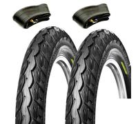2 pneus 16 x 2,50 + pneus 66-305 roues pour vélo électrique à piles 2 pièces