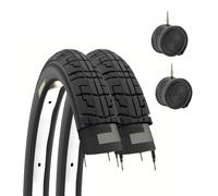 2 PNEUS 12 1/2 X 1.75 2 1/4 (47-203) + CHAMBRES POUR VÉLO DE MONTAGNE ENFANT