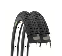 2 Pneus 12 1/2 X 1.75 2 1/4 Pneus Route Noir Vélo Enfant 12" Pneus Ville Vélo VTT VTT