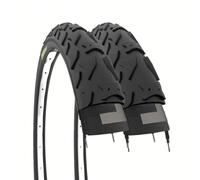 ECOVELO 2 Copertoni 16 X 1.95 2 couvertures Mixte Enfant, Noir