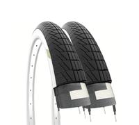 2 Pneus 16X1.75 Gomme 47-305 Bicolores De Route Grazielle Vélo Bicyclette
