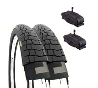 2 pneus 20 x 1,95 (50 - 406) + Chambres à air vanne Amérique Schrader vélo BMX Free Style