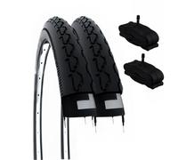 2 Pneus 24 X 1 3/8 + Chambres America Pneumatiques Pour Fauteuils Roulants 24”