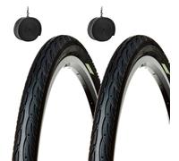 2 PNEUS 26 X 1.95 + CHAMBRES À AIR ROUTIERS 50-559 PNEUS LISSENT 26” VTT