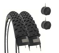 2 PNEUS 26 X 2.10 (54-559) + CHAMBRES À AIR VTT VÉLO DE MONTAGNE