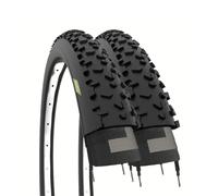 2 Pneus 27.5 x 2.25 57-584 Noirs Caoutchouc Pour MTB VTT Mountain Bike