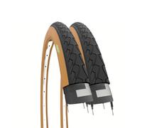 2 Pneus 700X35 Gomme Vélo Bicyclette Ville Trekking Noir Pour 28 1 5/8 3/8