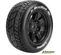 2 Pneus & jantes X-ROCKET pour Traxxas X-Maxx - Louise RC LR-T3295B G