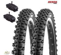 2 Pneus KENDA 20" X 1.75 + Chambres D’Air America VTT Junior