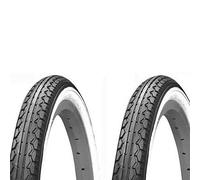 2 Pneus Kenda 24 X 1.75 (47-507) Pneus B/N K123 Caoutchouc Vélo Ville Enfant 24"