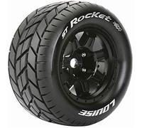 2 Pneus Louise ST-Rocket & Jantes 3.8 Noire ST-ROCKET MFT 1/2 offset - 3324BH