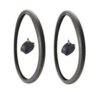 2 Pneus Mtb 29x1.50 + 2 Chambres À Air Slick Route Pour Vélo 29 De VTT