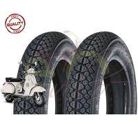 2 Pneus Renforcés 100.90-10 61L Piaggio Ape Rst Mix 50 1999-03