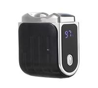 2 Po Électriques Nails Clippers Avec Rangement De Poussière Polirage Et Lumière Sécurité LED Finnernail Coupes Nails Kid Adul Cutter Ongles