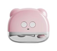 2 Po Électriques Nails Clippers Avec Stockage De Poussière De Polissage Et Sécurité LED Fingernail Finnernail SAFETERNAIL CATTER CUTTER