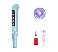 2 Po En 1 15000 / Min Drillage De Forage À Ongles Machine De Forage Électrique Avec Lampe Pour Les Ongles Acryliques Fichier Électrique