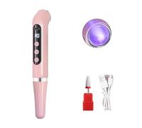 2 Po En 1 15000 / Min Drillage De Forage À Ongles Machine De Forage Électrique Avec Lampe Pour Les Ongles Acryliques Fichier Électrique