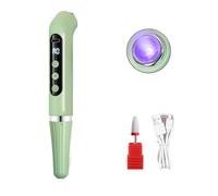 2 Po En 1 15000 / Min Drillage De Forage À Ongles Machine De Forage Électrique Avec Lampe Pour Les Ongles Acryliques Fichier Électrique