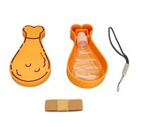 2 po en 1 Bouteille d'eau et Bol | Coupe de Voyage à l'épreuve des fuites de 200 ML pour Chiens/Chats/Animaux de Compagnie | Solution Portable de consommation et (REXVTNS234tAd-11)