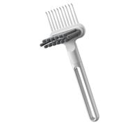 2 Po En 1 Outil De Nettoyage Des Broussailles À Cheveux, Nettoyage Rapide, 17x5,4x3 Cm, Nettoyeur De Brosse À Cheveux, Nettoyeur De Peigne À Salon, Poussée Et Pulsion Simples, Idéale Pour La Maison, S