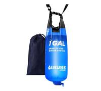 2 poches à eau gravité lifesaver lifeline système filtration eau randonnée