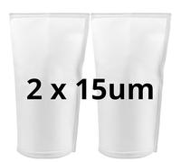 2 Poches Filtrantes compatibles avec Piscine Desjoyaux (2 x 15 microns)
