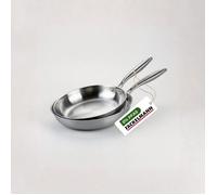 2 poêles 20 cm et 24 cm inox 18/10 Triply Fackelmann Vita3