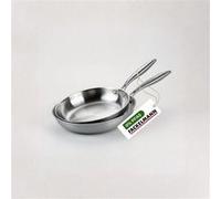 2 poêles 20 cm et 24 cm inox 18/10 Triply Fackelmann Vita3 inox
