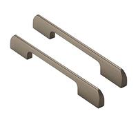 2 Poignées de Cuisine Poignées de Porte de Meubles Allongées Poignées de Tiroir de Placards en Alliage d'aluminium Quincaillerie, Style Contemporain (Length 116mm)