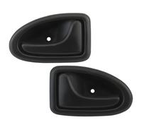 2 poignées de porte compatibles pour Clio 2, Megane 1, Scenic 1, Trafic 2, Logan 1, Vivaro A et Primastar (1995-2016) poignées intérieures | GAUCHE + DROITE | 8200028995 | 8200070011