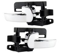 2 poignées de porte intérieures pour Nissan Qashqai (2007-2013) poignée gauche + poignée droite / avant ou arrière 80670JD0