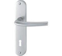 2 Poignées De Porte San Diego Trou De Clé, Aluminium Entraxe 165 Mm Aluminium G