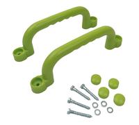 Kangui Lot de 2 poignées pour structures de jeux vert TU