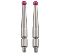 2 points de contact pour indicateur de test à cadran, boule en carbure de 2 mm de diamètre, filetage M1 6, longueur 20 9 mm, compatible avec de nombreux modèles