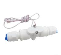 2 points pour capteur de débit d'eau avec connecteur ruban interne pour purificateurs d'eau fournissant un signal de sortie de commutateur et une installation à connexion rapide