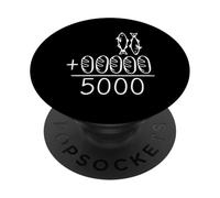 2 Poissons 5 Pains Jésus Bible Verse béni par Dieu Religieux PopSockets PopGrip Adhésif