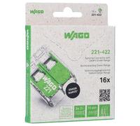 2 Pôle Terminal Bloc/Épissure Connecteur Levier Verrou 4Mm 450V 32A Lot De 16
