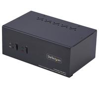 2 Port 4K 60Hz Numérique A/V Câble & D'Affichage KVM Switch Avec Double