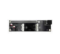 2 Port MCIO 5.0 to PCI-E 5.0 X16 Adapter Card with GPU 6Pin Power Port for Graphics Card Server