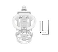 2. Porte-bouteille compact rotatif pour vélo - Design antidérapant - Support à libération rapide pour vélos électriques de 18 à 30 mm - Porte-gobelet en aluminium - Petit format