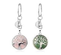 2 Porte-Clés Arbre De Vie, Design Rétro en Métal en Forme d'arbre, Pendentif Exquis Fait À La Main, Adapté pour La Décoration De Clés Et Les Accessoires De Sac, Cadeau Unisexe